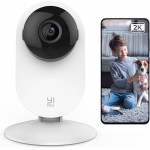 YI 2K 3MP Home Security Camera, Indoor Camera with Person, Vehicle, Animal Detection, Phone App for Baby, Pet, Dog, Monitoring, Compatible with Alexa