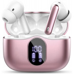 Wireless Earbuds Bluetooth 5.4 Headphones Bass Stereo Ear Buds with Noise Cancelling Mic LED Display in Ear Earphones IP7 Waterproof 36H Playtime for Laptop Pad Phones Sports Workout Rose Gold

Translated: Wireless Earbuds Bluetooth 5.4 Headphones Bass St